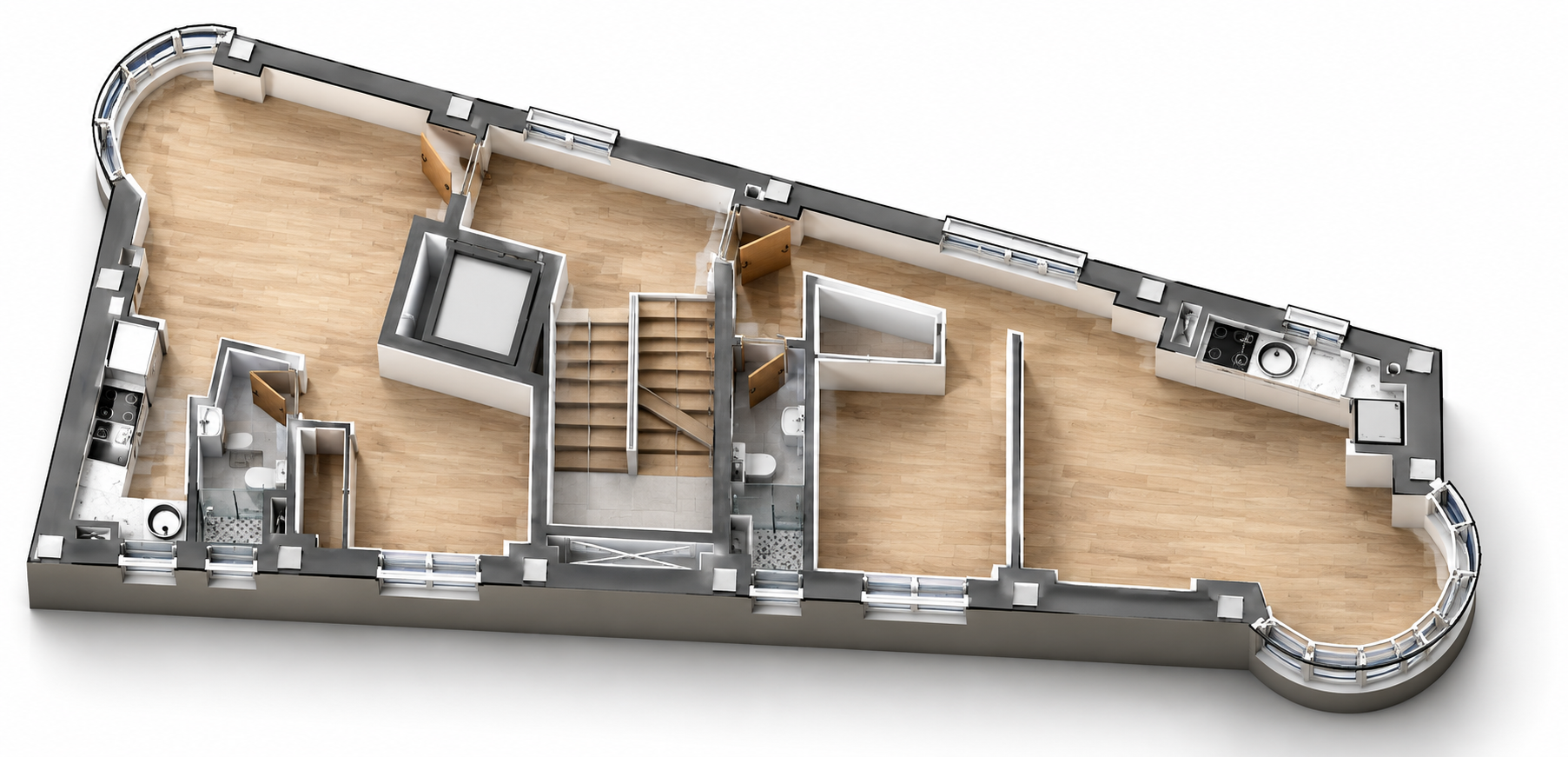 Plano de la vivienda Tipo A