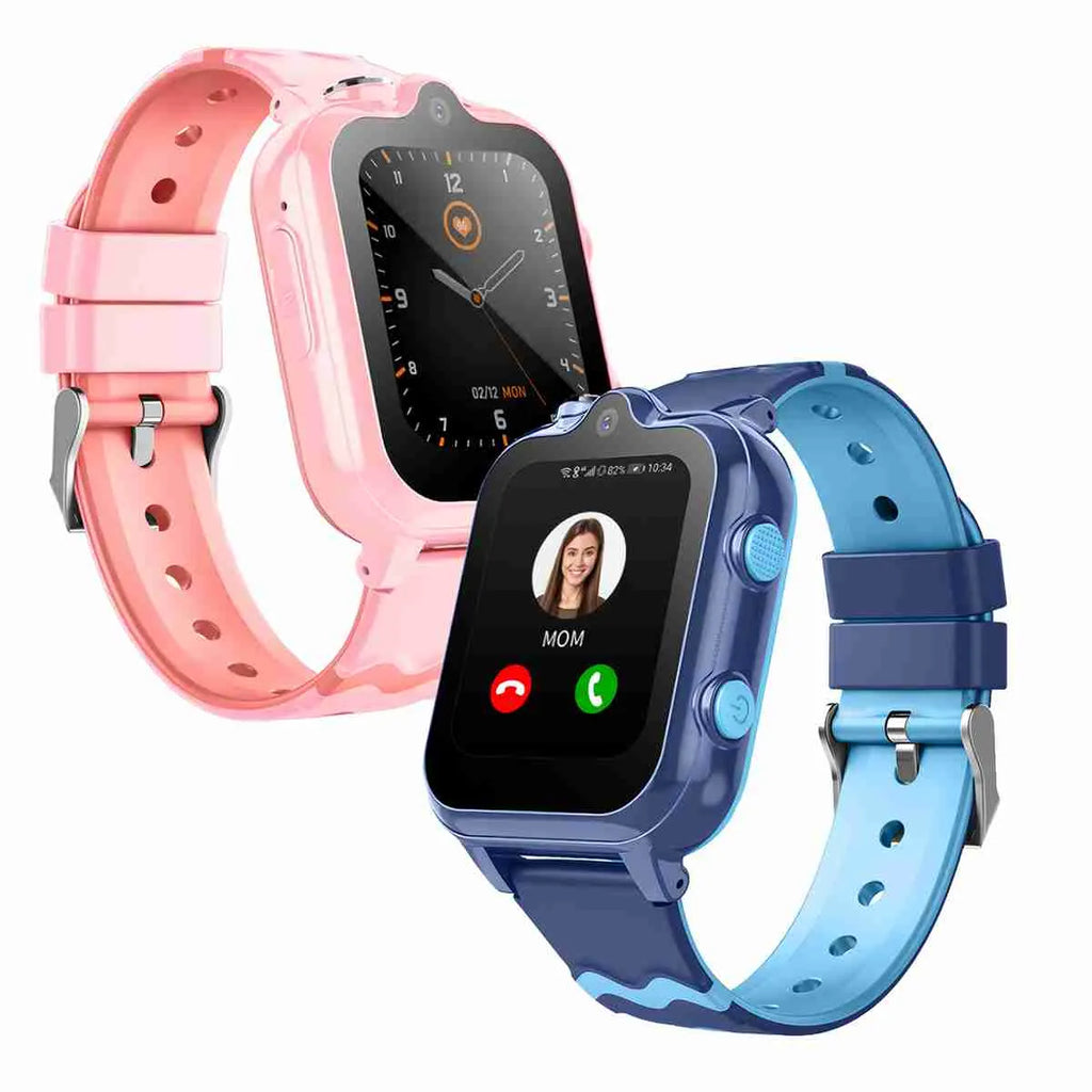 Reloj inteligente para niños y niñas con GPS Localizador y comunicación – 4G, GPS en Tiempo Real, Videollamadas, Escucha Remota y SOS